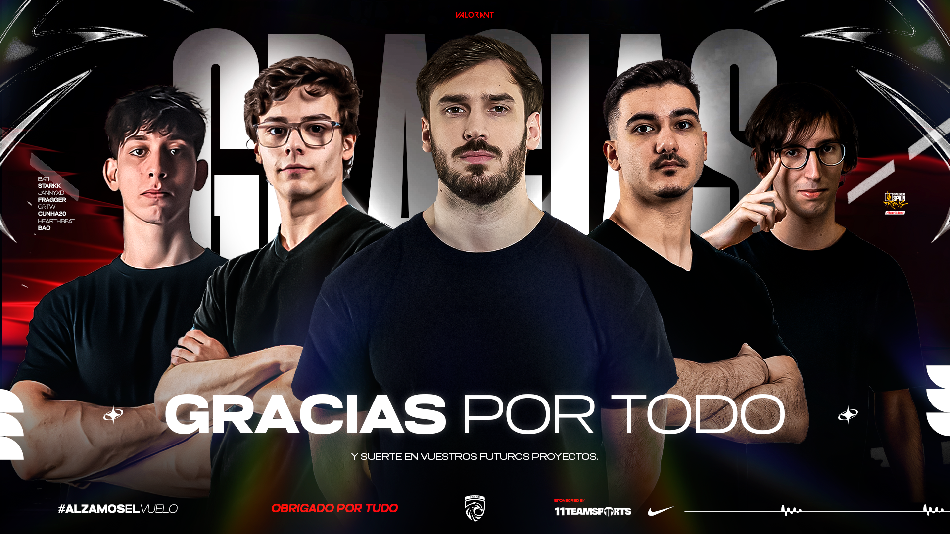FALKE ESPORTS SE DESPIDE DE SU ROSTER DE VALORANT