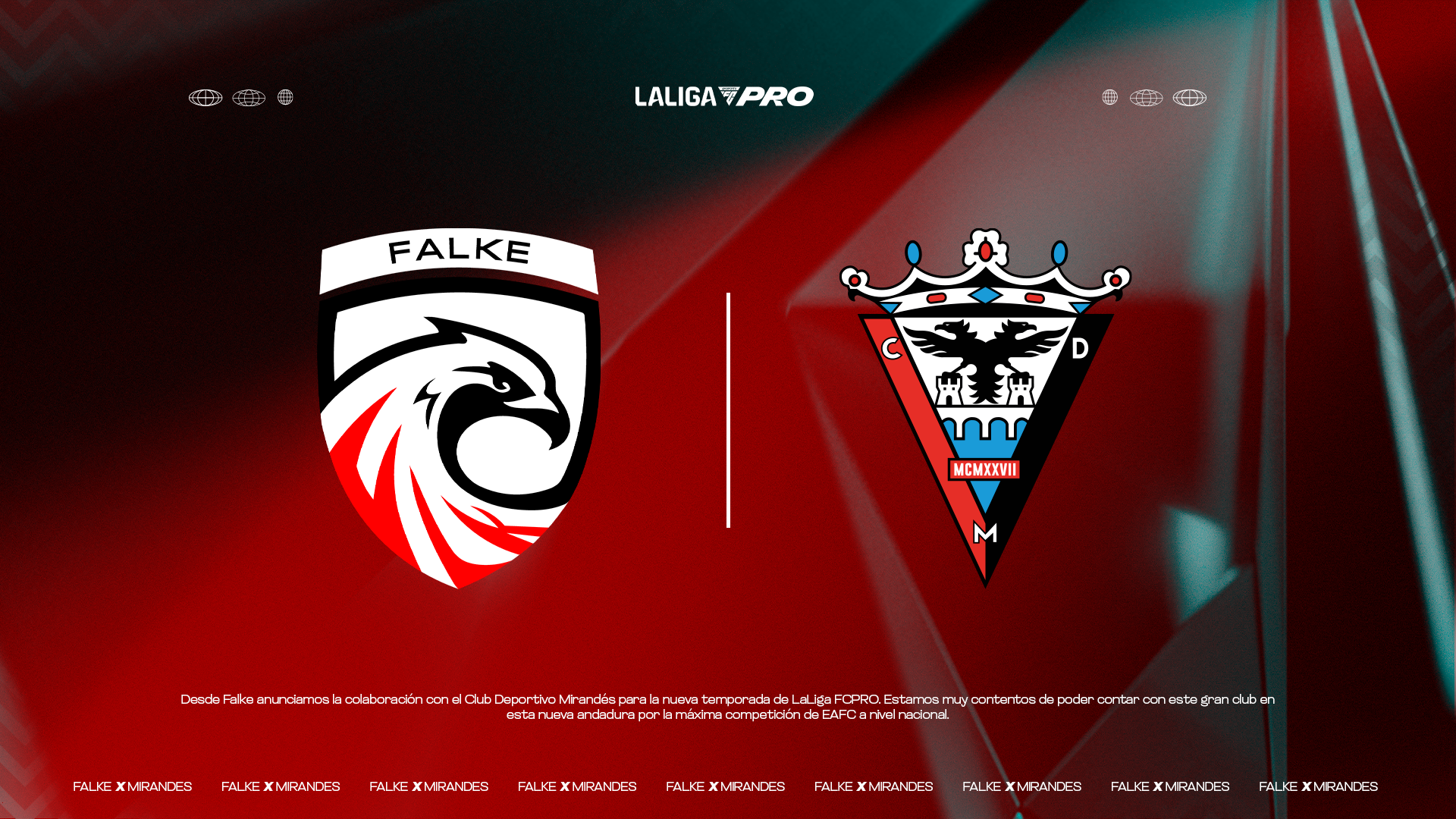 Acuerdo Falke Esports y CD Mirandés