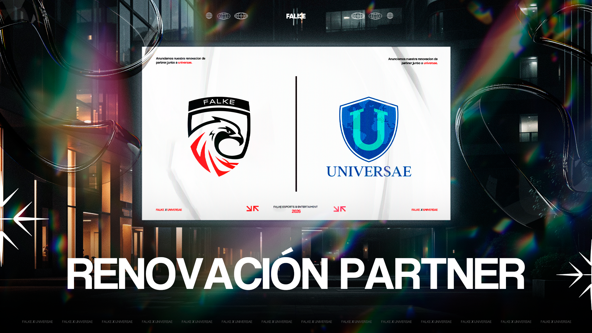 FALKE ESPORTS Y UNIVERSAE RENUEVAN SU ACUERDO DE PARTNER